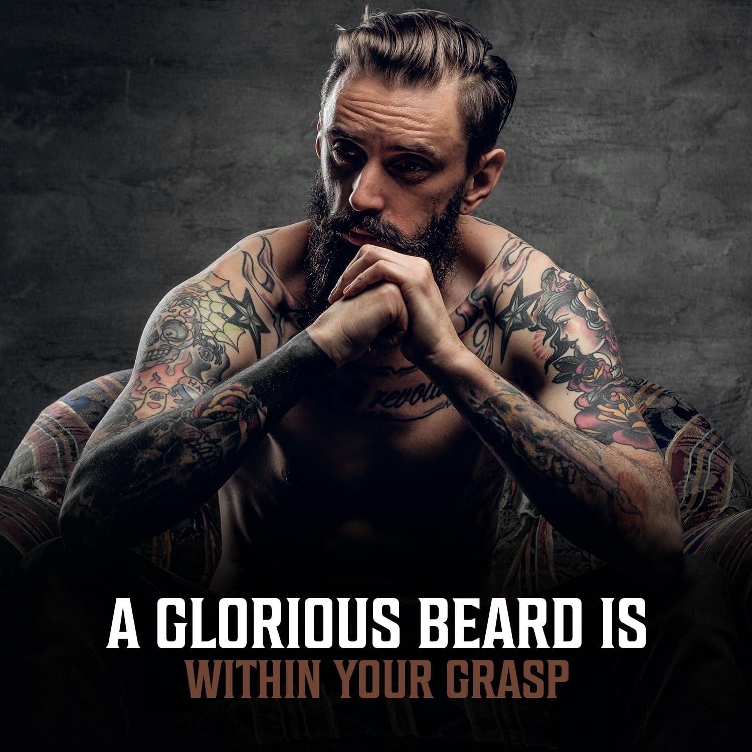 image:imageViking Revolution Majestic Oud Beard Oil for Men Natural Mens Beard Oil with Argan Oil and Jojoba Oil Beard Softener Strengthens and Moisturizes Beard Conditioner for Men Majestic Oud1 PackMajestic Oud