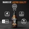 Viking Revolution Majestic Oud Beard Oil for Men – Natural Mens Beard Oil with Argan Oil and Jojoba Oil – Beard Softener, Strengthens and Moisturizes – Beard Conditioner for Men (Majestic Oud,1 Pack)(Coffee Whiskey)