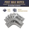 Viking Revolution Nose Hair Waxing Kit for Men – Quick Kit Men with 24 Wax Sticks – Nose Hair Wax Kit Includes Mustache Sticker Guard and Post-Wax Calming Wipes with Aloe Vera (3.5 oz)(0.07 Ounce (Pack of 49))