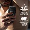 Viking Revolution Tea Tree Deodorant for Men – Natural Deodorant for Men Charcoal Deodorant Men with Shea Butter, Coconut Oil, Baking Soda, Beeswax – Mens Deodorant Aluminum Free (3oz)