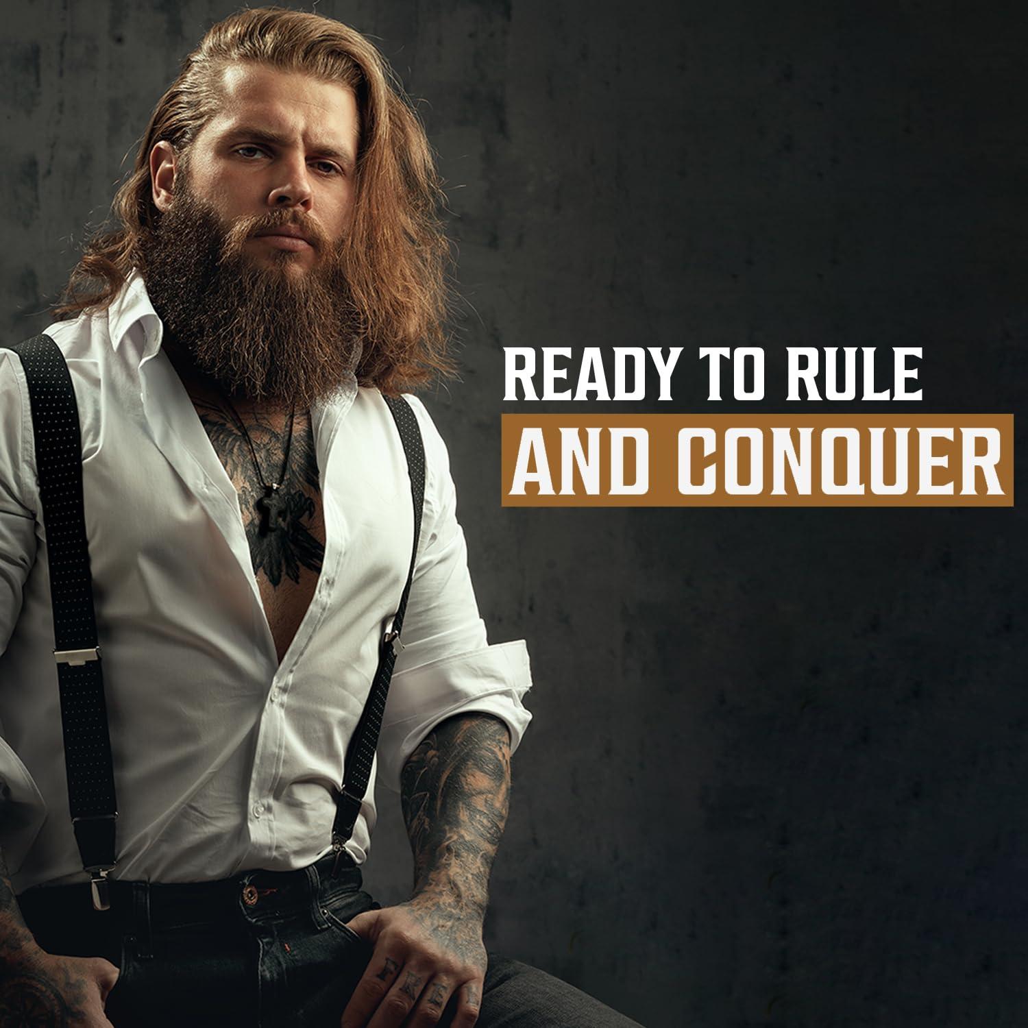 image:imageViking Revolution Beard Wash amp Beard Conditioner Set with Argan amp Jojoba Oils Softens and Strengthens Natural Sandalwood Scent Beard Shampoo with Beard Oil 17 ozPalo Santo