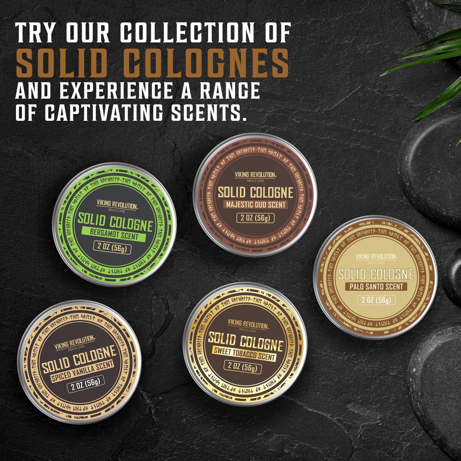 image:imageViking Revolution Vetiver Mens Solid Cologne Men 2 Oz Men Solid Perfume with Vetiver Cologne for Men Balm Cologne for Mens Cologne Balm Travel Cologne Wax 1 pack VetiverPalo Santo