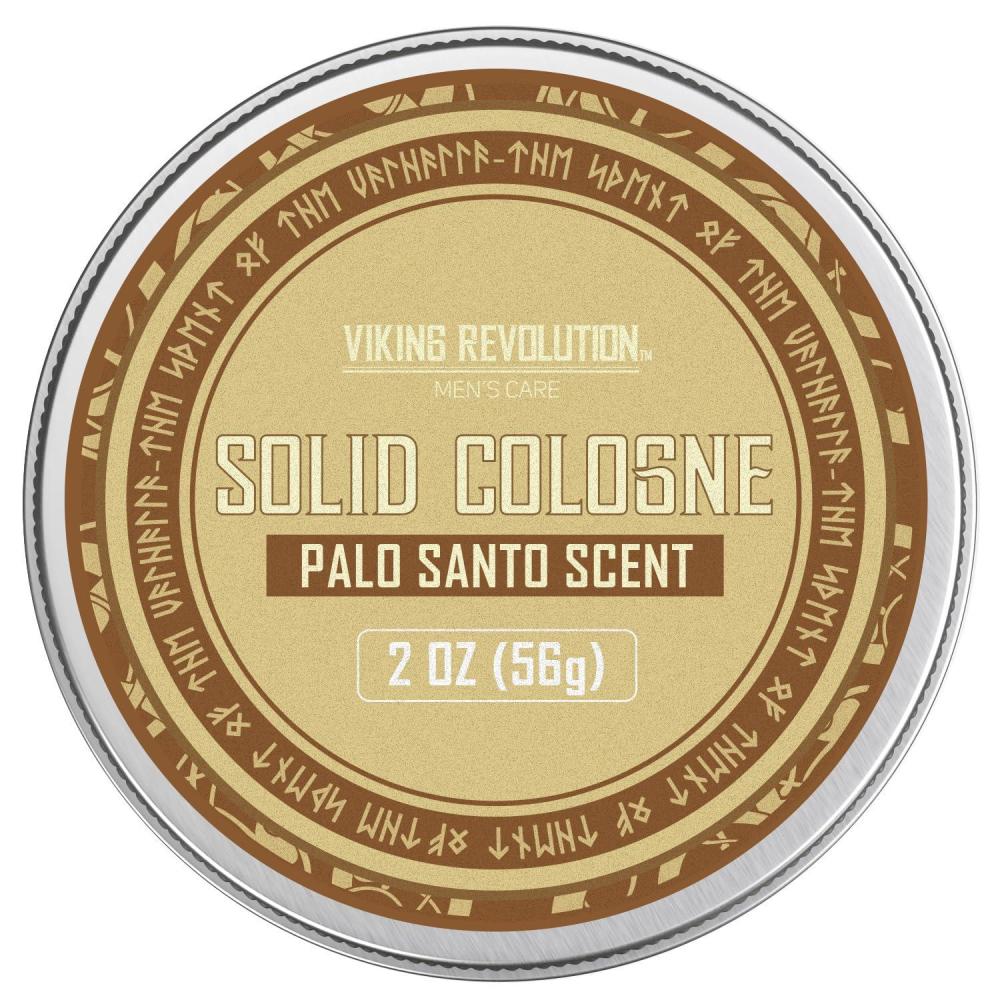 image:imageViking Revolution Vetiver Mens Solid Cologne Men 2 Oz Men Solid Perfume with Vetiver Cologne for Men Balm Cologne for Mens Cologne Balm Travel Cologne Wax 1 pack VetiverPalo Santo