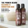 Viking Revolution Beard Wash & Beard Conditioner Set w/Argan & Jojoba Oils – Softens & Strengthens – Natural Beard Shampoo w/Beard Oil Sandalwood (5oz)(5 Fl Oz (Pack of 2))