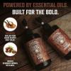 Viking Revolution Beard Wash & Beard Conditioner Set with Argan & Jojoba Oils – Softens and Strengthens – Natural Sandalwood Scent – Beard Shampoo with Beard Oil (17 oz)(Sandalwood)