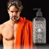 Viking Revolution Beard Wash & Conditioner Set w/Argan & Jojoba Oils – Softens, Smooths & Strengthens Beard Growth – Natural Peppermint and Eucalyptus Scent – Shampoo (17 oz)(Beard Wash)