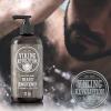 Viking Revolution Beard Wash & Conditioner Set w/Argan & Jojoba Oils – Softens, Smooths & Strengthens Beard Growth – Natural Peppermint and Eucalyptus Scent – Shampoo (17 oz)(Beard Conditioner)