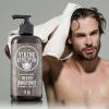 Viking Revolution Beard Wash & Conditioner Set w/Argan & Jojoba Oils – Softens, Smooths & Strengthens Beard Growth – Natural Peppermint and Eucalyptus Scent – Shampoo (17 oz)(Beard Conditioner)
