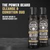 Viking Revolution Beard Wash and Beard Conditioner for Men with Argan Oil and Jojoba Oil – Beard Softener and Strengthener Beard Care Beard Shampoo and Conditioner with Beard Oil (5oz, Spiced Vanilla)(5 Fl Oz (Pack of 2))