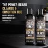 Viking Revolution Beard Wash and Beard Conditioner for Men with Argan Oil and Jojoba Oil – Beard Softener and Strengthener Beard Care Beard Shampoo and Conditioner with Beard Oil (5oz, Spiced Vanilla)(10 Fl Oz (Pack of 2))