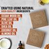 Viking Revolution Sandalwood Natural Soap for Men – Mens Soap Bar with Essential Oils Cold Pressed Bar Soap for Men – Nourishing Mens Bar Soap with Coconut Oil, Shea Oil, Almond Oil (2 Pack)(Cedar & Pine)