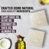 Viking Revolution Sandalwood Natural Soap for Men – Mens Soap Bar with Essential Oils Cold Pressed Bar Soap for Men – Nourishing Mens Bar Soap with Coconut Oil, Shea Oil, Almond Oil (2 Pack)(Clary Sage)