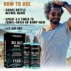 Viking Revolution Sea Salt Spray for Men – Hair Texturizing Spray with Kelp, Aloe Vera and Red Algae Extract – Surf Sprays to Add Volume and Texture for Men and Women Beach Hair – 8.8oz(8.8 Fl Oz (Pack of 2))