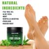 Viking Revolution Tea Tree Foot Cream for Dry Cracked Heels – Foot Balm For Cracked Feet – Dry Feet Repairing Cream with Aloe Vera and Mint (8oz)(8 Ounce (Pack of 1))
