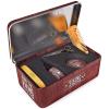 Viking Revolution Ultimate Grooming Kit for Men – Boar Brush, Wood Comb, Sandalwood Balm & Oil, Scissors for Beard & Mustache(6 Piece Set)