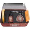 Viking Revolution Ultimate Grooming Kit for Men – Boar Brush, Wood Comb, Sandalwood Balm & Oil, Scissors for Beard & Mustache(6 Piece Set (Pack of 2))