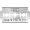 SHAVING REVOLUTION 100 Count Men’s Safety Double Edge Razor Blades for Shaving – Platinum Japanese Stainless Steel Double Razor Shaving Blades for a Smooth, Precise and Clean Shave(50 Count (Pack of 2))