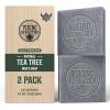 Viking Revolution Sandalwood Natural Soap for Men – Mens Soap Bar with Essential Oils Cold Pressed Bar Soap for Men – Nourishing Mens Bar Soap with Coconut Oil, Shea Oil, Almond Oil (2 Pack)(Tea Tree)