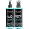 Viking Revolution Sea Salt Spray for Men – Hair Texturizing Spray with Kelp, Aloe Vera and Red Algae Extract – Surf Sprays to Add Volume and Texture for Men and Women Beach Hair – 8.8oz(8.8 Fl Oz (Pack of 2))