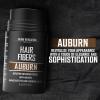Viking Revolution Dark Brown Hair Fibers for Thinning Hair Men – Thick Fiber for Bald Spot Cover Up – Hair Building Fibers with Kerating and Biotin – Hair Fiber for Men for a Fuller Look (0.52oz)(Auburn)