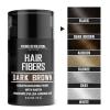 Viking Revolution Dark Brown Hair Fibers for Thinning Hair Men – Thick Fiber for Bald Spot Cover Up – Hair Building Fibers with Kerating and Biotin – Hair Fiber for Men for a Fuller Look (0.52oz)(Dark Brown)