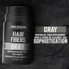 Viking Revolution Dark Brown Hair Fibers for Thinning Hair Men – Thick Fiber for Bald Spot Cover Up – Hair Building Fibers with Kerating and Biotin – Hair Fiber for Men for a Fuller Look (0.52oz)(Gray)