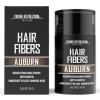 Viking Revolution Dark Brown Hair Fibers for Thinning Hair Men – Thick Fiber for Bald Spot Cover Up – Hair Building Fibers with Kerating and Biotin – Hair Fiber for Men for a Fuller Look (0.52oz)(Auburn)