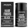 Viking Revolution Dark Brown Hair Fibers for Thinning Hair Men – Thick Fiber for Bald Spot Cover Up – Hair Building Fibers with Kerating and Biotin – Hair Fiber for Men for a Fuller Look (0.52oz)(Black)
