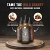 Viking Revolution Beard Oil for Men 3 Pack – Natural Mens Beard Oil Variety Set – Spiced Vanilla, Sweet Tobacco, Majestic Oud – Beard Conditioning and Moisturizing for a Healthy Beard (3 Pack, 1oz)(Bay Rum  Unscented  Sandalwood)