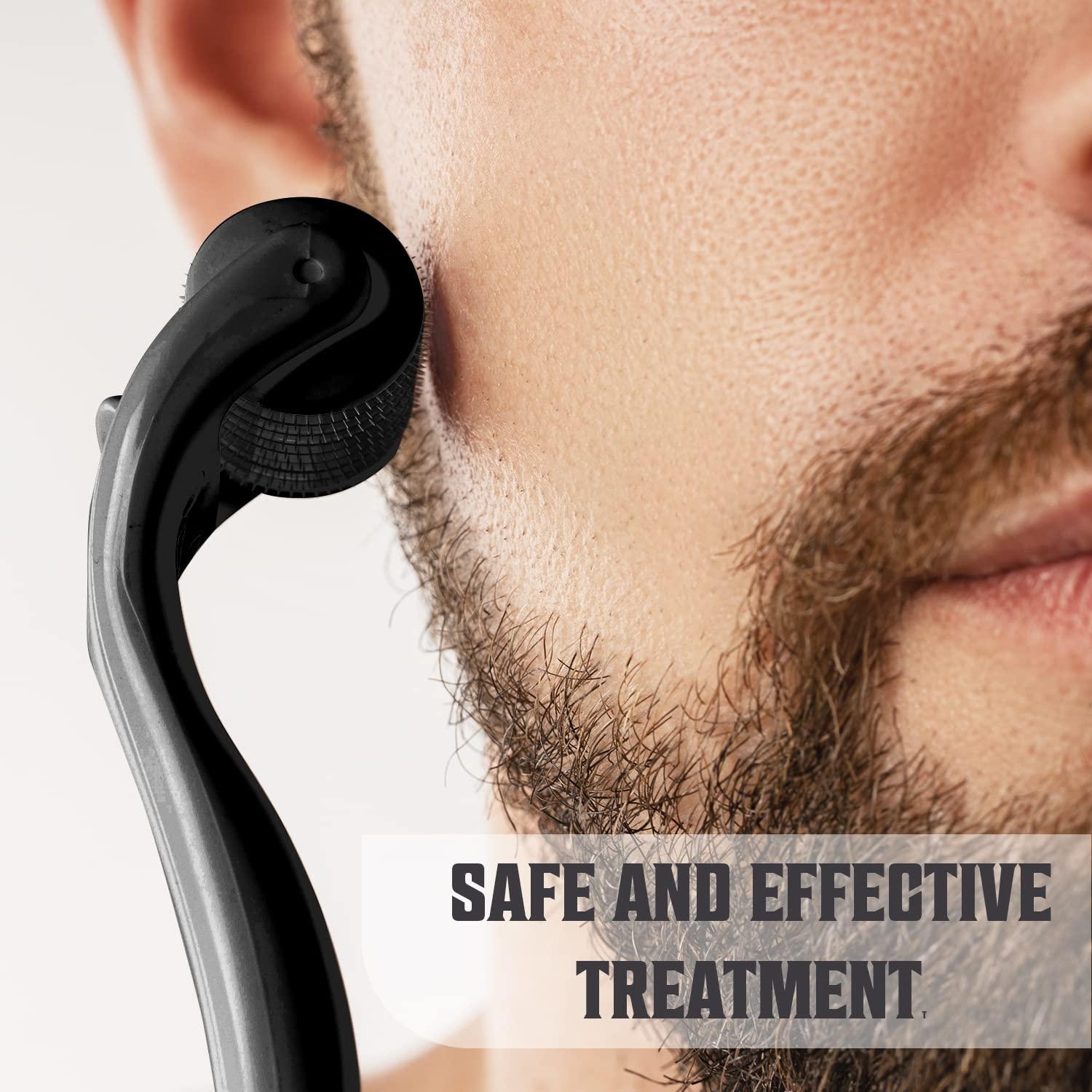 image:imageBeard Growth Kit Oil Balm Serum Derma Roller amp Wooden Comb for Beard amp Mustache GrowthBeard Growth Kit