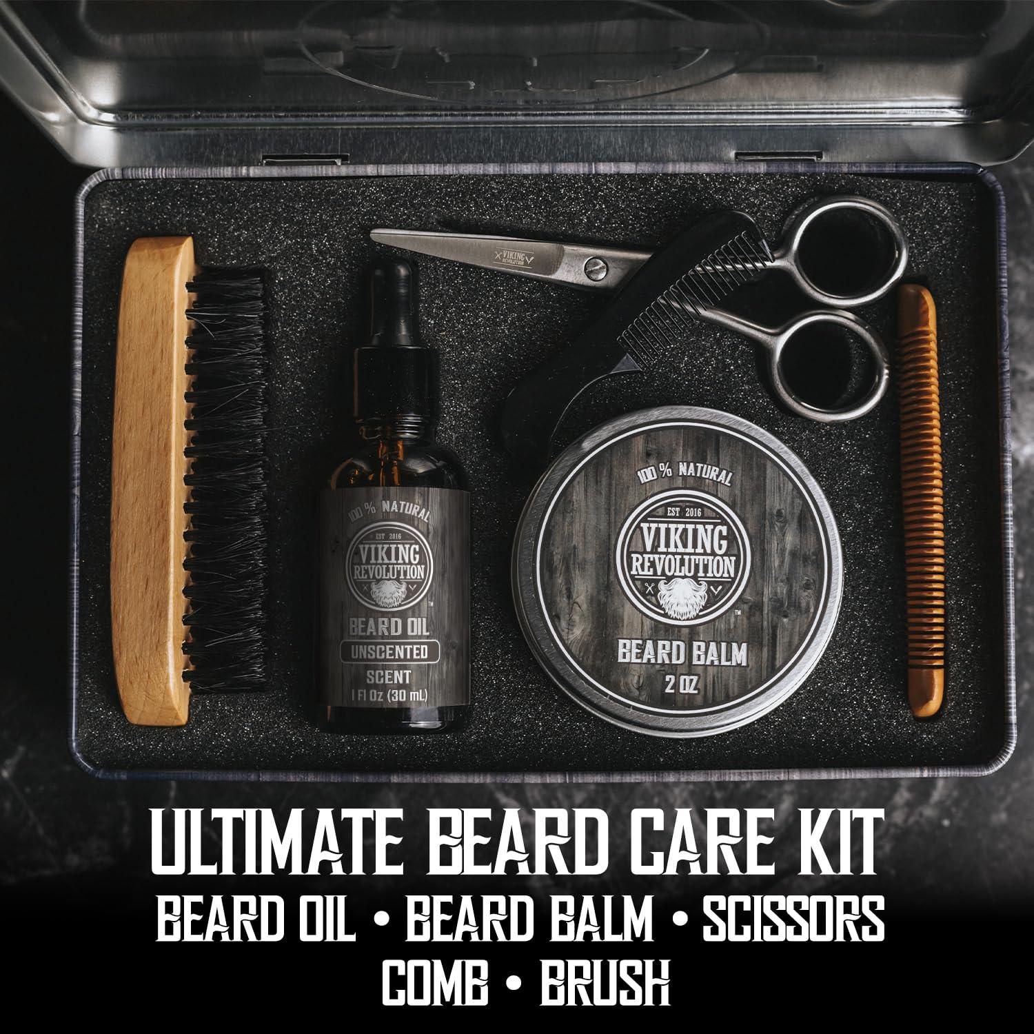 image:imageBeard Growth Kit Oil Balm Serum Derma Roller amp Wooden Comb for Beard amp Mustache GrowthClassic