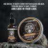 Viking Revolution Ultimate Conditioner for Men’s Beard Grooming – Softens, Smoothes and Soothes Beard Itch- Contains Wash, Conditioner, Beard Oil, Balm and Comb- Classic Set(Coffee Whiskey)