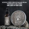 Viking Revolution Ultimate Conditioner for Men’s Beard Grooming – Softens, Smoothes and Soothes Beard Itch- Contains Wash, Conditioner, Beard Oil, Balm and Comb- Classic Set(Citrus)