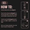 Viking Revolution Double Edge Safety Razor for Women – Rose Gold Stainless Steel Single Blade Reusable Metal Razor With 10 Double Edge Blades