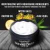 Viking Revolution Luxury Shaving Cream for Men- Sandalwood Scent – Soft, Smooth & Silky Shaving Soap – Rich Lather for the Smoothest Shave – 5.3oz(Sandalwood)
