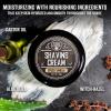Viking Revolution Luxury Shaving Cream for Men- Sandalwood Scent – Soft, Smooth & Silky Shaving Soap – Rich Lather for the Smoothest Shave – 5.3oz(Spiced Vanilla)
