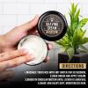 Viking Revolution Luxury Shaving Cream for Men- Sandalwood Scent – Soft, Smooth & Silky Shaving Soap – Rich Lather for the Smoothest Shave – 5.3oz(Spiced Vanilla)
