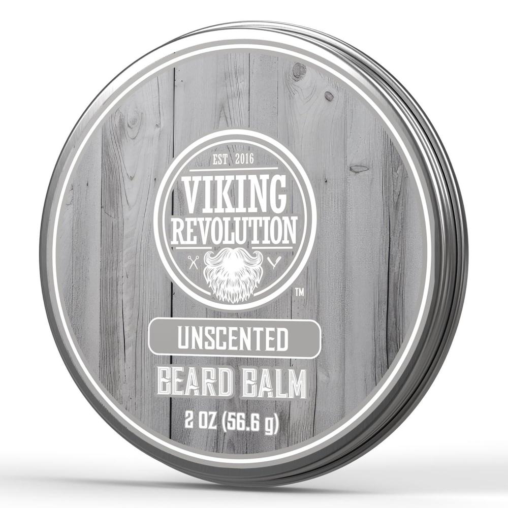 image:imageViking Revolution Cedar amp Pine Beard Balm Butter with Argan Oil Softener amp Moisturizer for Men Wax for Beards 2oz 1 PackUnscented