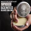 Viking Revolution 4 Beard Balm Variety Pack (1oz Each) – Sandalwood, Pine & Cedar, Bay Rum, Clary Sage – Styles, Strengthens and Softens Beards and Mustaches – Wax for Men(Vanilla Tobacco Oud Citrus)