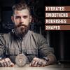 Viking Revolution Cedar & Pine Beard Balm – Butter with Argan Oil, Softener & Moisturizer for Men – Wax for Beards (2oz, 1 Pack)(Bay Rum)