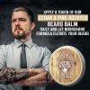 Viking Revolution Cedar & Pine Beard Balm – Butter with Argan Oil, Softener & Moisturizer for Men – Wax for Beards (2oz, 1 Pack)(Cedar & Pine)
