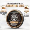 Viking Revolution Cedar & Pine Beard Balm – Butter with Argan Oil, Softener & Moisturizer for Men – Wax for Beards (2oz, 1 Pack)(Coffee Whiskey)