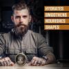 Viking Revolution Cedar & Pine Beard Balm – Butter with Argan Oil, Softener & Moisturizer for Men – Wax for Beards (2oz, 1 Pack)(Coffee Whiskey)