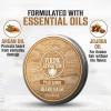Viking Revolution Cedar & Pine Beard Balm – Butter with Argan Oil, Softener & Moisturizer for Men – Wax for Beards (2oz, 1 Pack)(Palo Santo)