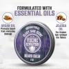 Viking Revolution Cedar & Pine Beard Balm – Butter with Argan Oil, Softener & Moisturizer for Men – Wax for Beards (2oz, 1 Pack)(Sage)