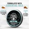 Viking Revolution Cedar & Pine Beard Balm – Butter with Argan Oil, Softener & Moisturizer for Men – Wax for Beards (2oz, 1 Pack)(Sea Salt)