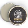 Viking Revolution Cedar & Pine Beard Balm – Butter with Argan Oil, Softener & Moisturizer for Men – Wax for Beards (2oz, 1 Pack)(Spiced Vanilla)