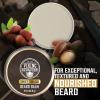 Viking Revolution Cedar & Pine Beard Balm – Butter with Argan Oil, Softener & Moisturizer for Men – Wax for Beards (2oz, 1 Pack)(Sweet Tobacco)