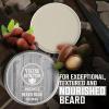 Viking Revolution Cedar & Pine Beard Balm – Butter with Argan Oil, Softener & Moisturizer for Men – Wax for Beards (2oz, 1 Pack)(Unscented)