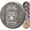 Viking Revolution Cedar & Pine Beard Balm – Butter with Argan Oil, Softener & Moisturizer for Men – Wax for Beards (2oz, 1 Pack)(Citrus)